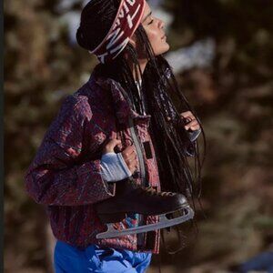 Mountain Majesty Reversible Quilted Puffer